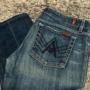 7 For All Mankind Capris size 32